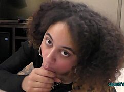 kingsley's showstopper blowjob with big tits and teasing 😘