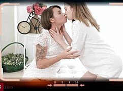 Horny teens seduce friend into wild threesome action