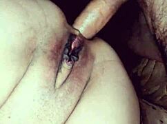 Yo, mature skinny wife getting anal in homemade vid! 😏