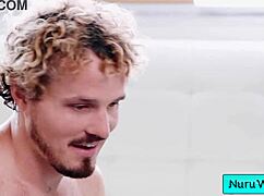 i fucked up, busty teen 18+ masseuse gets her bald pink pussy fucked and loves nasty creampie