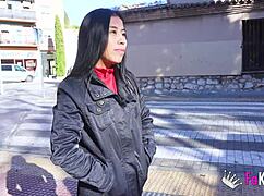 Lore Hot, you're bent over doggystyle, banging for your porn career!