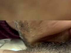 Indian BBW gets wet pussy licked in close-up