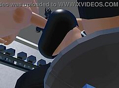 Gym Blowjob Ends with Cum in Mouth Fun