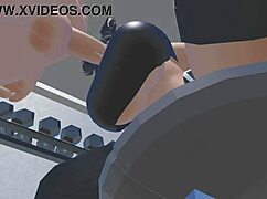 Gym Blowjob Ends with Cum in Mouth Fun