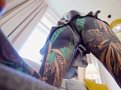 Intense Group Activity With Tattooed Girl Anuskatzz Concludes Dramatically