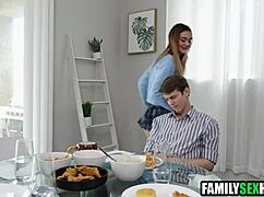 hey man, he just went and banged his jealous step sister without holding back!