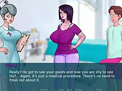 teacher mommy fucks fat bbw classmate in parody game