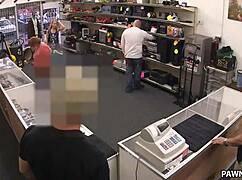 country blonde milf gets banged for cash on hidden cam