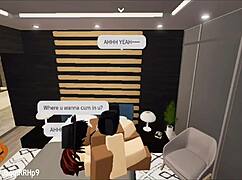 Fucked and Creampied in Roblox Condo!
