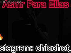 Guy Touches Himself Moaning Loudly in Asmr Session