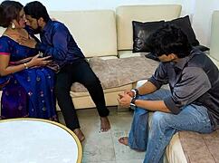 He gave his wife to his boss in exchange for a promotion, leading to bisexual homemade sex.