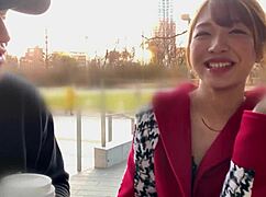 japanese babe rides in doggystyle and cowgirl for cumshot