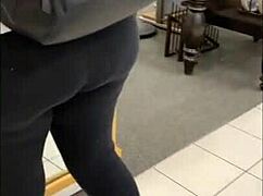 Flashing My Ass In Public Store Turns Me On And Had To Masturbate In Store Restroom