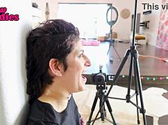 i’m obsessed with submissive nikki knightly’s throat fuck against the wall