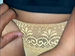 Hot Desi girl explores her sexy body in a homemade first-time video with amateurs bent over.