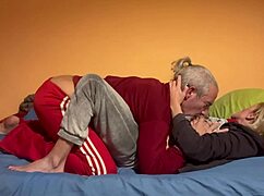 Multi-orgasmic wife enjoys unexpected homemade sex with three orgasms from licking and cowgirl fucking