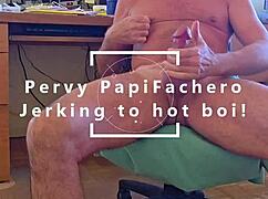 step daddy shows muscle body and ass in videos