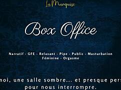 Gentle Blowjob In Public Office With French Talk