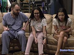 Dr. Tampa checks angel santanas backstage