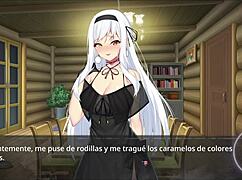 the witch faces another sexual prison in this anime game