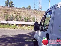 German Slut Picked Up At Hardware Store