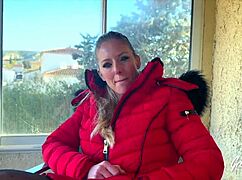 Beautiful Blonde Aurbeaureal Craves Two Hard Cocks.