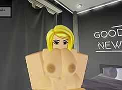 Loquita Rubia Wants My Monster Cock With Big Tits And Cowgirl Riding