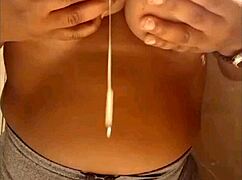 Milking Big Saggy Tits In Homemade Amateur Scene