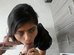 My big stepbrother fucks me hard when parents are away