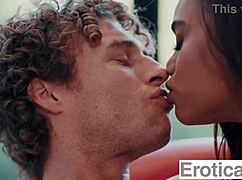 Ebony babe Scarlit Scandal rides bf in steamy sex! 🔥