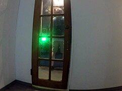 gigi breeze asks, 'want me to suck through the glory hole?' as she teases with her pussy