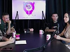 Teh Angel's Family Handjob Collab in Sheer Red