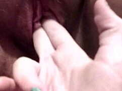 Fat lesbian teen 18+ getting fingered and cumming 😍