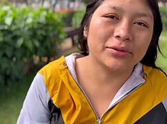 peruvian beauty invited him to fuck at my house