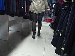 Who’s watching this juicy PAWG in the mall fitting room?