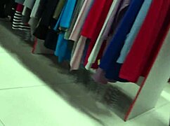 Who’s watching this juicy PAWG in the mall fitting room?