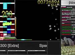 osu mania jhlee0133 speedcore 300 dt 95 06 gameplay