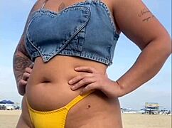 i flashed on the beach and made the guy get hard