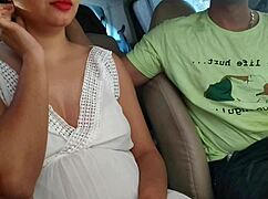 Teen GF Anal Sex Doggystyle In Car With Big Tits And Footjob