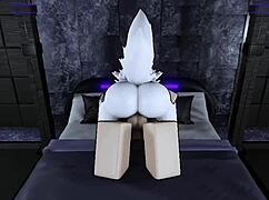 Pounding My Hot Furry Roblox Slut With Big Tits In Wild Action