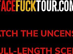 Petite Latina Teen Gets Hardcore Throat Fuck Upside Down