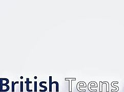 Hot British teen enjoys a surprising treat from her neighbor