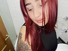 Wife licks best friend's monster cock while husband works 😏