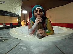 I love pussy to mouth in jacuzzi with mia niqab