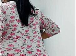 Milf With Beautiful Ass Dances Showing Big Nipples!