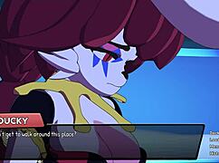 Imagine playing comical games on honeymoon, tits bouncing in the heat