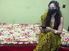 pakistani hot aunty calls lover to take cock deep in her ass, hindi audio