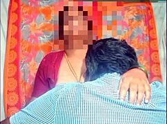 Indian Teacher Caught Kissing Student in Outdoor Homemade Scene, Bent Over Action