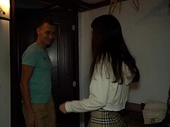 My Stepfather Rests After Fishing, So We Fuck on Same Bed Risky