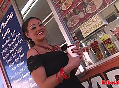 Latina babe charley chase gets fucked hard with a facial